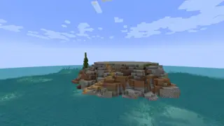 Minecraft island Schematic (litematic)